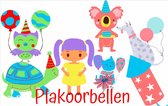 75-Delig- Kinder-Plak-Oorbel-Geen gaatje-Girl-Extra plak dots