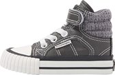 ATOLL Baby meisjes sneakers hoog - Donker grijs - maat 27