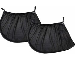 Zonnescherm Auto - Zonwering - Zijruit - UV Protectie - Setje van 2 stuks - Vakantie - Autoscherm - Zon bescherming