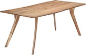 Eettafel Massief hout (Incl LW3D Klok)) - Dineertafel - Eet tafel - Eetkamertafel - Woonkamer tafel