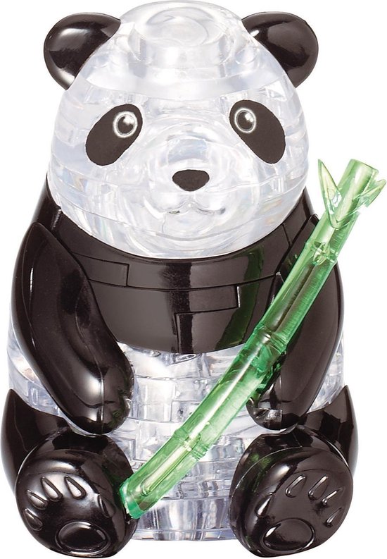 Crystal puzzle panda 42delig 3d