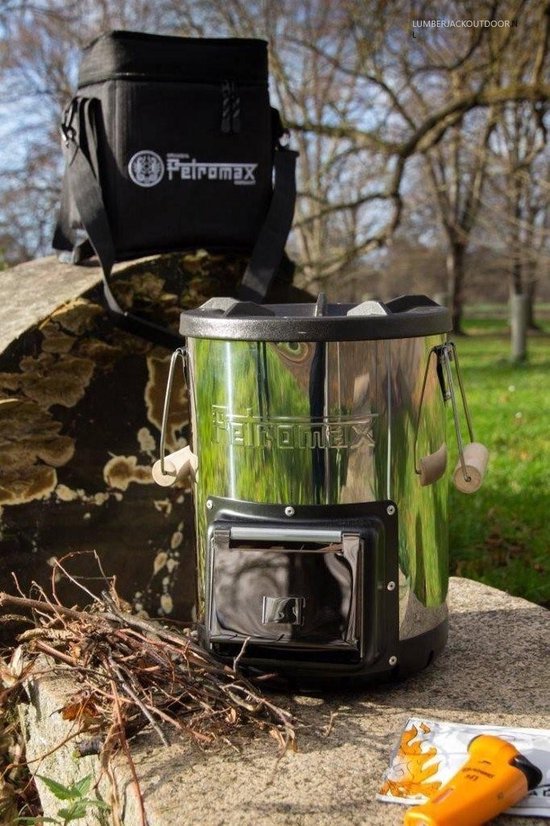 Petromax Rocket stove rf33 + Opberg-tas voor Petromax RF33 Rocket Stove |  bol.com