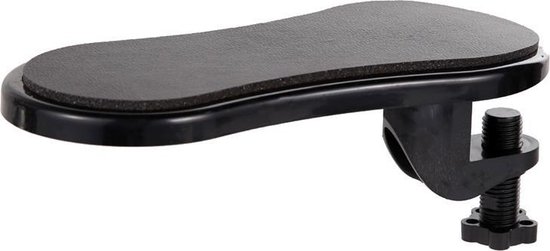 Aleawol Ergonomische Armleuning Bureau Extender 30x17cm - Opvouwbaar Wit