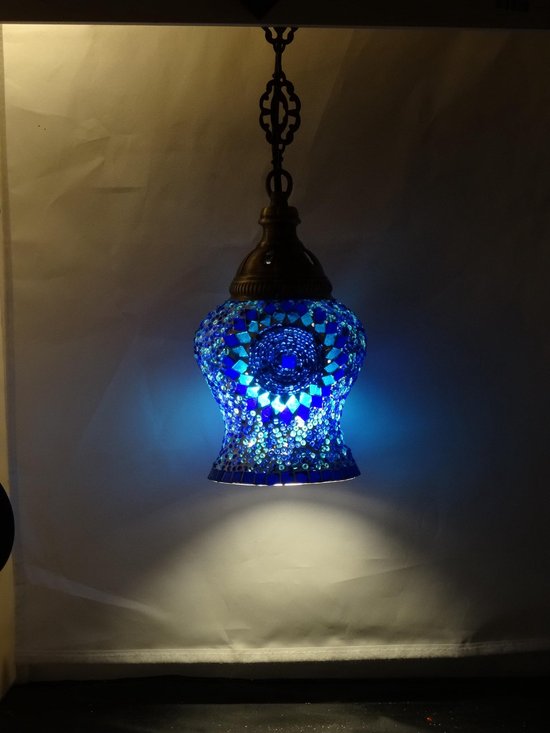 Oosterse mozaïek hanglamp tulp (Turkse lamp) ø 13 cm | bol.com