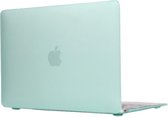 Gekleurd doorschijnende Frosted Hard Plastic hoes / case voor Macbook 12 inch (licht groen)