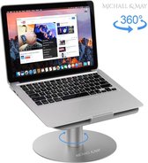 Michael & May - Laptopstandaard Verstelbaar – Laptopstand – 360 Graden Draaibaar – Laptopverhoger – Macbook Standaard