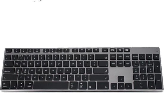 toetje bezorgdheid Onnauwkeurig Aluminium numeriek toetsenbord - Draadloos - Apple Space Gray | bol.com