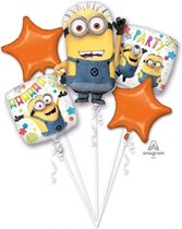 Minions Helium Ballon set 5 delig leeg