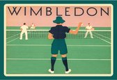 Wandbord - Wimbledon Tennis