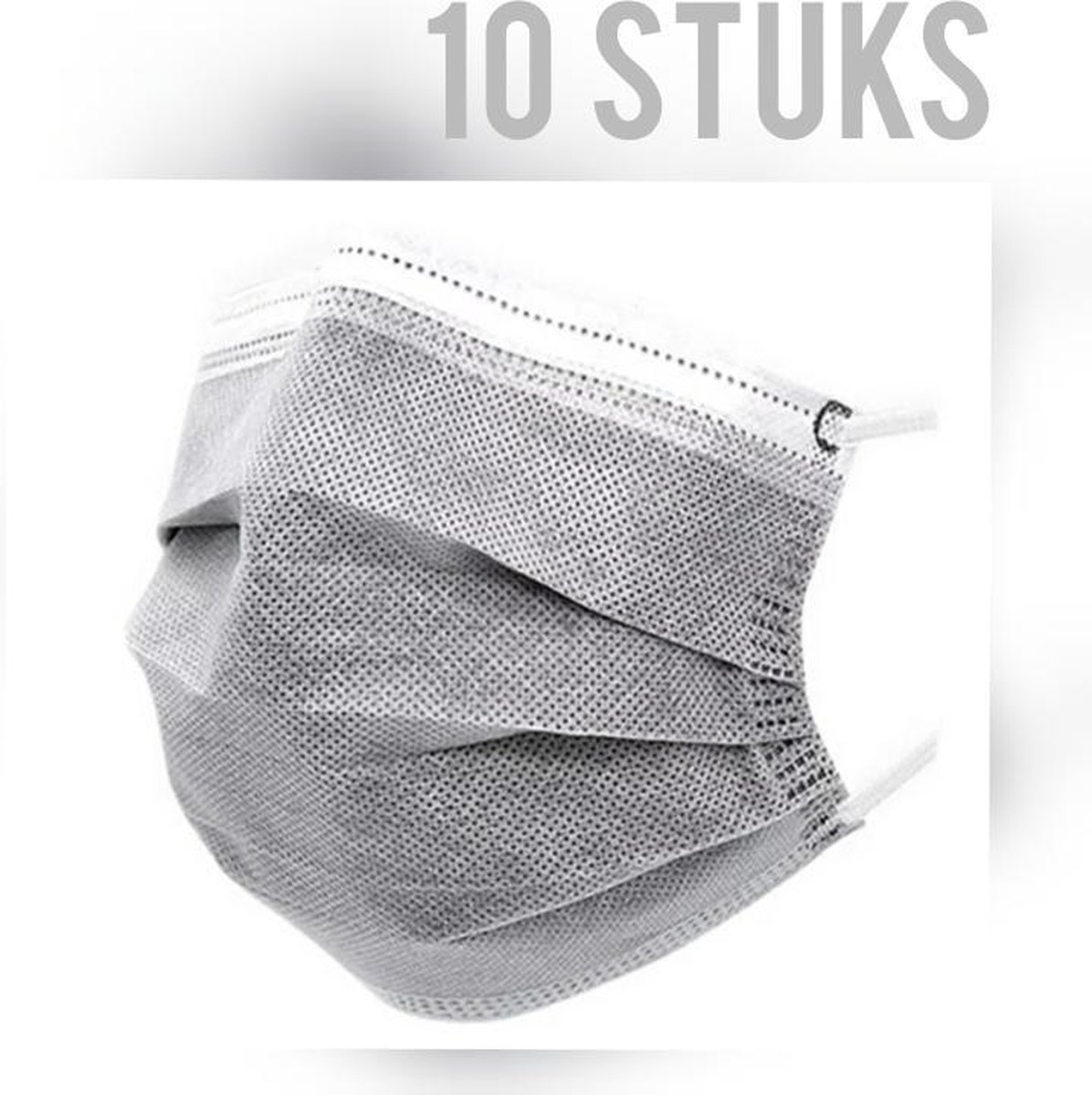 Zwarte Medische Mondkapjes Type IIR/2R (3-laags Zwarte Medische Mondkapjes Type IIR/2R (3-laags