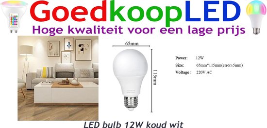 12 watt light bulb