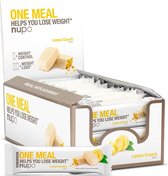 Nupo One Meal maaltijdrepen (24 stuks) - Citroen Crunch - Bereik je streefgewicht met dieet repen