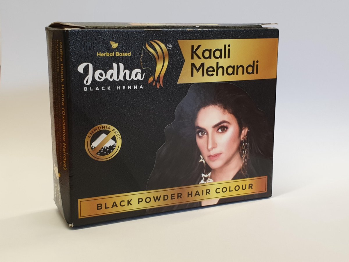 lepel Bergbeklimmer Plaats Jodha Kaali Mehandi 5 stuks - Black Henna - Herbal Based - Zwarte Poeder -  Henna... | bol.com