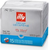 illy MPS capsules decaf - 6 x 15 stuks