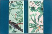 &INK Wenskaarten set blanco - 10 stuks - Met envelop - Botanische print