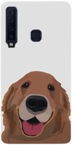 ADEL Siliconen Back Cover Softcase Hoesje Geschikt voor Samsung Galaxy A9 (2018) - Labrador Hond