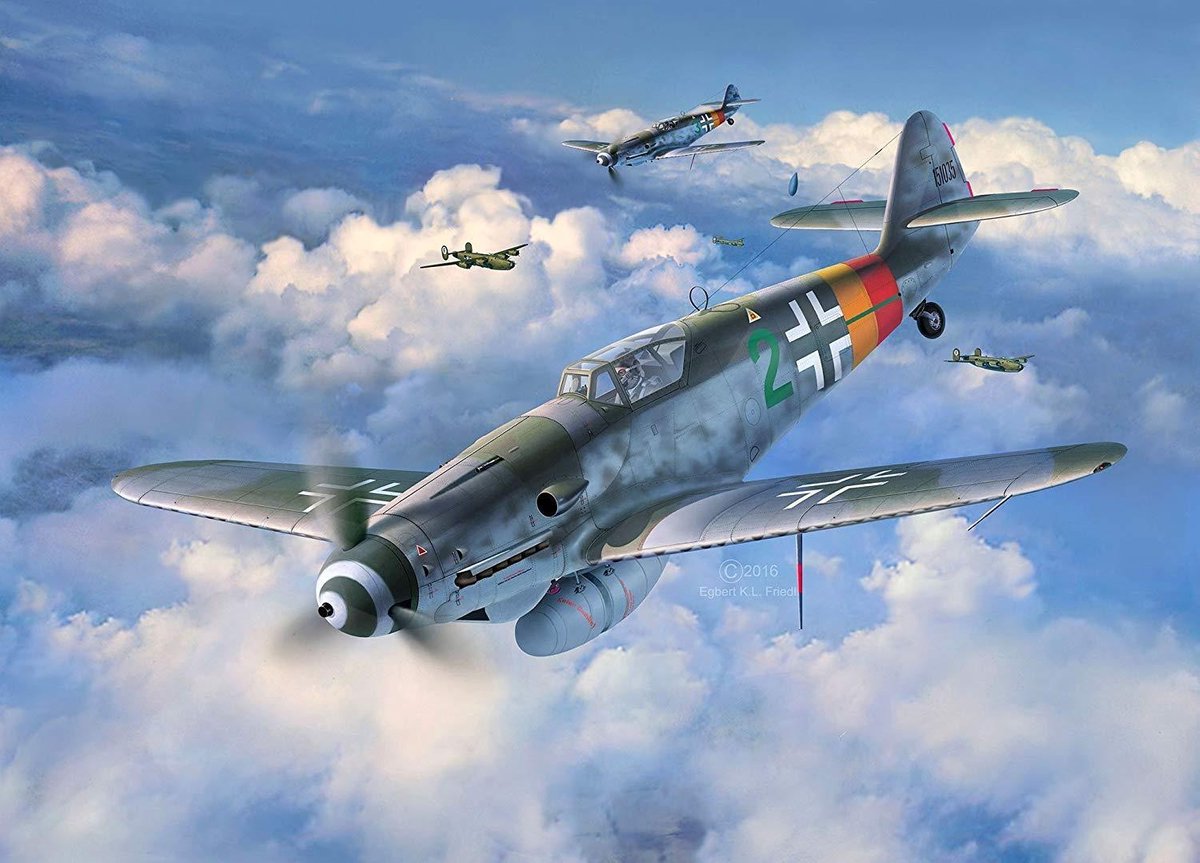 Revell Modelbouwpakket Vliegtuigen - 03958 Messerschmitt Bf109 G-10 Plastic - 1:48 - Modelbouw — afbeelding 9