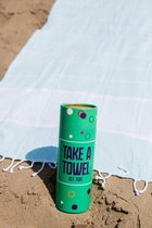Take A Towel Hamamdoek groen space TAT 1-5