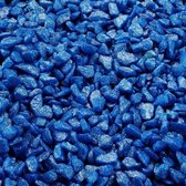 Auqa Della Glamour stone /ocean Blauw 6-9MM/2,0KG