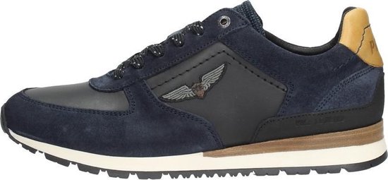 Blaue PME LEGEND Sneaker low LOCKPLATE | Omoda
