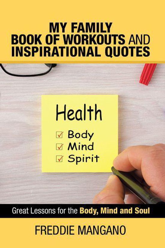 My Family Book of Workouts and Inspirational Quotes - cover