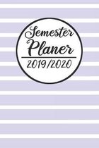 Semester Planer 2019 / 2020: Semesterplaner 2019 2020 - Studienplaner A5, Semesterkalender, Timer, Uni Planer