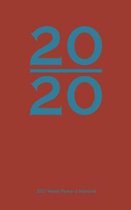 2020 Weekly Planner & Notebook: Contains a page for every week of 2020 and 100 half-blank half-lined notebook pages