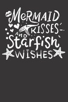 Mermaid Starfish Beach Vacation Notebook Journal