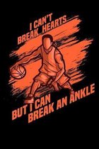 Notebook: Basketball Player Gift Break Sports Injury Black Lined Journal Writing Diary - 120 Pages 6 x 9