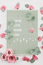 Throw Love Around Like Confetti: 2020 Weekly Calendar With Goal Setting Section and Habit Tracking Pages, 6''x9''
