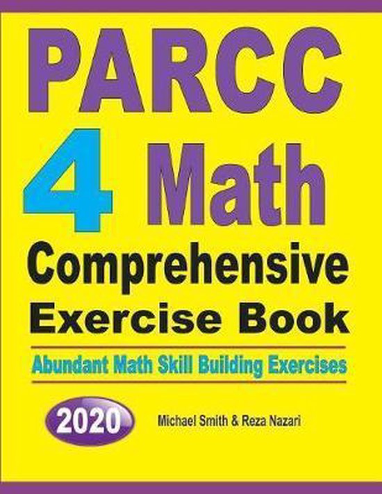 PARCC 4 Math Comprehensive Exercise Book - cover
