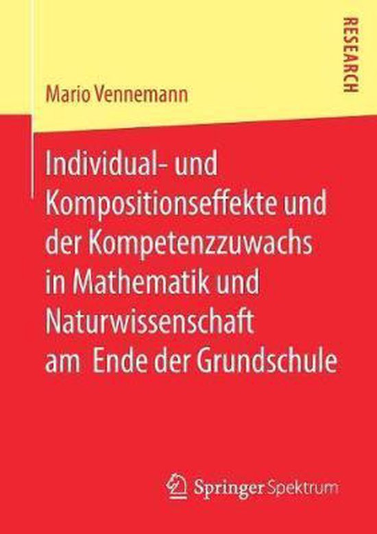 Individual- und Kompositionseffekte und der Kompetenzzuwachs ... - cover