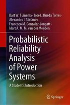 Omslag Probabilistic Reliability Analysis of Power Systems: A Student's Introduction