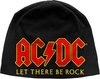 AC/DC - Let There Be Rock Beanie Muts - Zwart
