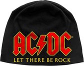 AC/DC Beanie Muts Let There Be Rock Zwart
