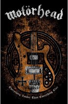 Motorhead Textiel Poster Lemmy's Bass Multicolours