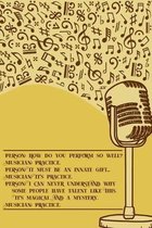 Musician Practice: DIN-A5 sheet music book with 100 pages of empty staves for composers and music students to note music and melodies