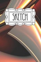 Sketch: 120 Page 6''x9'' Sketchbook for Art - Doodling and Drawing - Notebook for Little Girls - Teens and Tween Girls - Gift fo