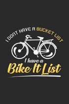 I have a bike it list: 6x9 Dutch Bicycle - grid - squared paper - notebook - notes