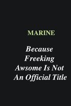 Marine Because Freeking Awsome is Not An Official Title: Writing careers journals and notebook. A way towards enhancement