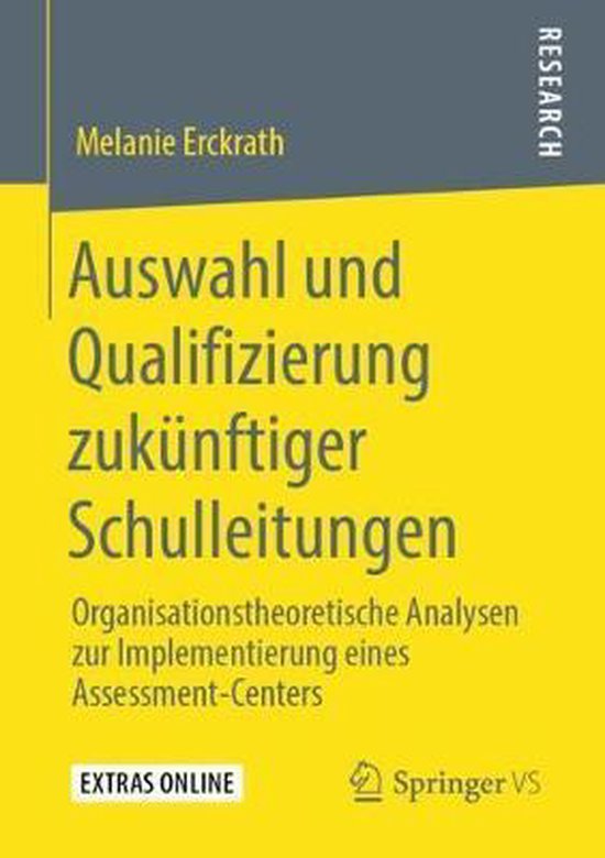 Auswahl und Qualifizierung zukuenftiger Schulleitungen - cover