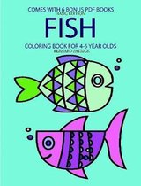 Coloring Book for 4-5 Year Olds (Fish)