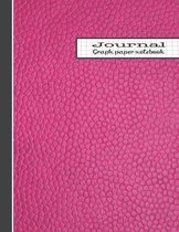 Graph paper notebook journal: The large minimalists quadrille planner for creativity, design development, plotting graphs, mathematics, self express