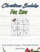 Christmas Sudoku For Kids: Easy Sudoku Puzzles - Christmas Edition