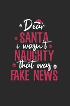 Christmas Naughty news Notebook