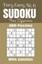 Very Easy Sudoku Nr.6: 480 puzzles with solution