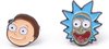 Rick And Morty - Rick & Morty Manchetknopen - Multicolours