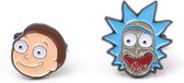 Rick & Morty - Boutons de manchette Rick & Morty