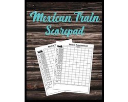 Scorecards- Mexican Train Scorepad