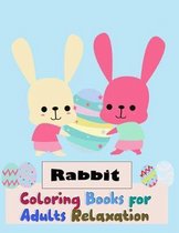 Rabbit Coloring Books for Adults Relaxation